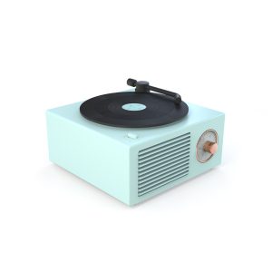 Portable retro phonograph Bluetooth speaker